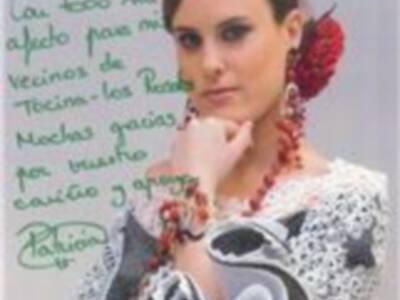 Patricia García agradece el apoyo de los vecinos de Tocina y Los Rosales durante su paso por el concurso Se llama Copla de Canal Sur TV