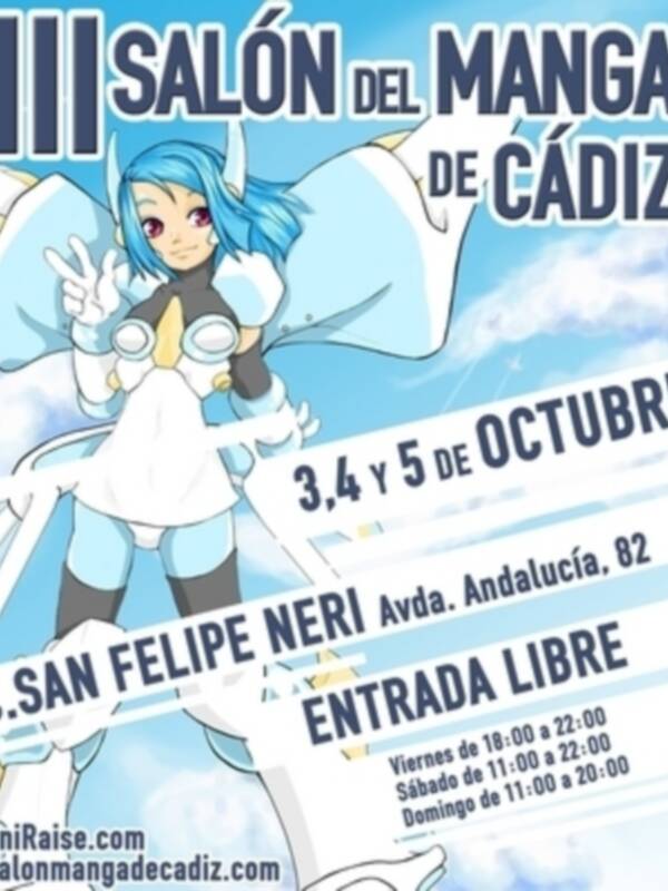El III Salón del Manga de Cádiz ya tiene cartel ganador