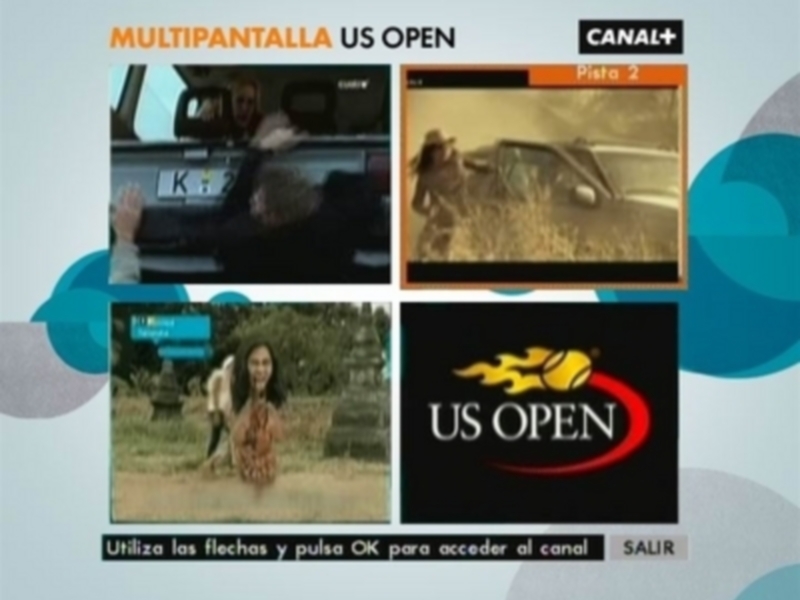 Canal+ Eventos estrena en el US Open un nuevo servicio multipantalla