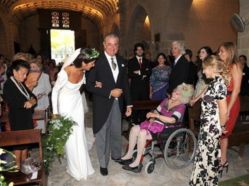 Boda del primer nieto de la Duquesa de Alba en Jerez con una Domecq