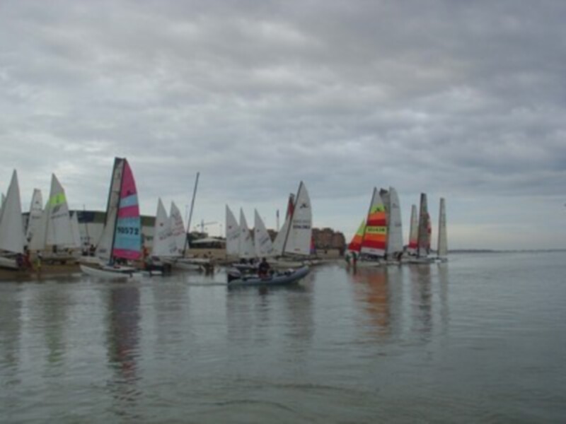 El XLIII Ascenso Internacional del Guadalquivir, pasado por agua