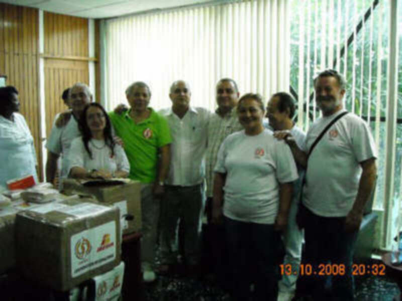 La ONG Caminantes de Chipiona por el Mundo entrega material sanitario al hospital pediátrico universitario de La Habana  "WILLIAM SOLER"
