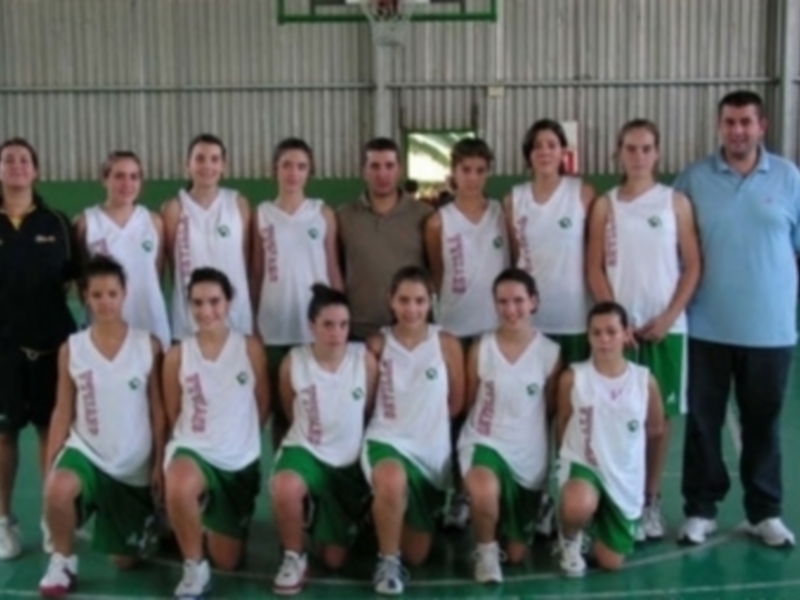 SEXTETO DEL NAUTICO SEVILLA EN EL ANDALUZ DE SELECCIONES PROVINCIALES INFANTILES DE BALONCESTO