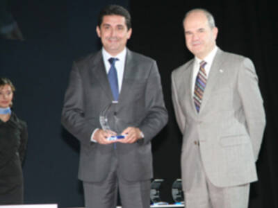 El premio Andalucía Sociedad de la Información 2008, concedido a la Mancomunidad por su proyecto de innovación tecnológica para mejorar la gestión integral de la policía local del Bajo Guadalquivir
