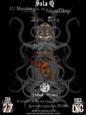 Festival de Rock Duro NavideÃ±o el proximo 27 Diciembre en Sala Q,Sevilla
