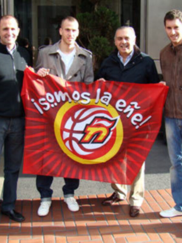 José Luis Sáez visita a Rudy y Sergio horas antes de un All Star histórico