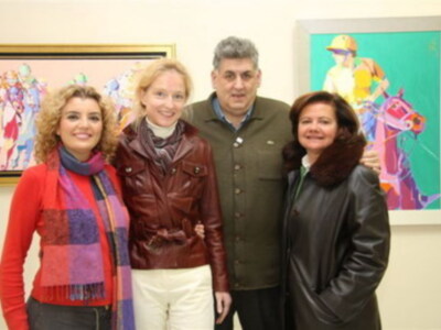 Uta Geub, inaugura exposicion "Trayecto de la Obra" en Nuevo Arte, Sevilla