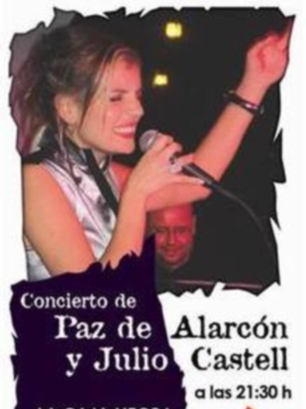 Julio Castell y Paz de Alarcón en concierto mañana miercoles en Sevilla