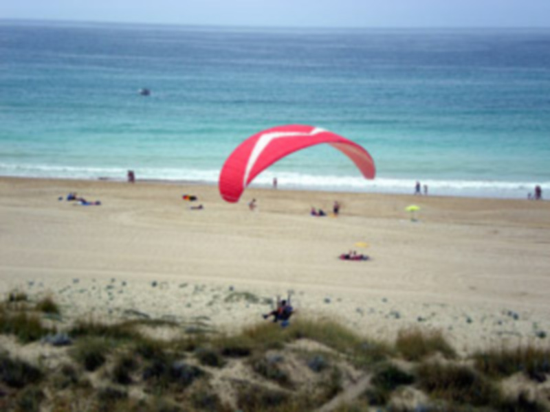 Paramotores Bajo Guadalquivir en el I Encuentro Amigos del Paramotor  en Portugal