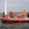 Los regatistas chipioneros en Helsinki luchan por traer un trofeo internacional para el deporte local.
