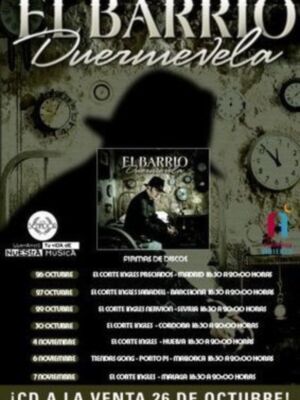 El Barrio Duermevela: Cartel informativo con fecha de venta.