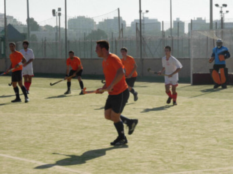 Tercera victoria del club de hockey san fernando masculino