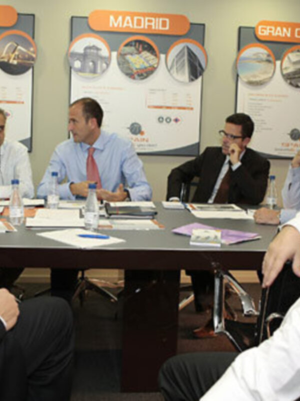 FEB y FIBA dan en Madrid los primeros pasos en la coordinación estructural del Mundial 2014