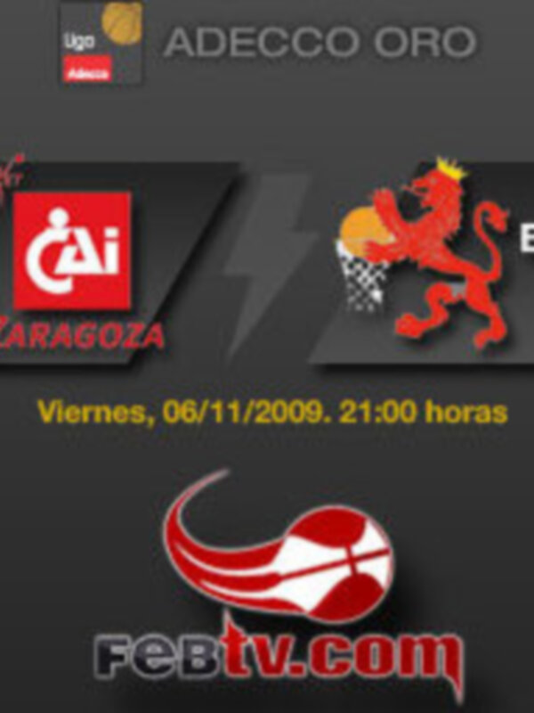 El Baloncesto León pondrá a prueba el fortín en casa del CAI Zaragoza en el Partido de la Jornada