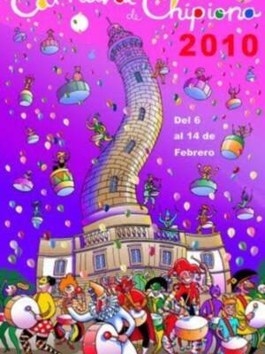 Cartel anunciador del Carnaval de Chipiona 2010