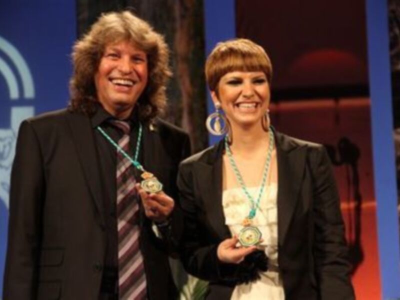 Pasión Vega y José Mercé recogieron sus medallas de Andalucía el día de la Comunidad Autónoma el 28 de febrero