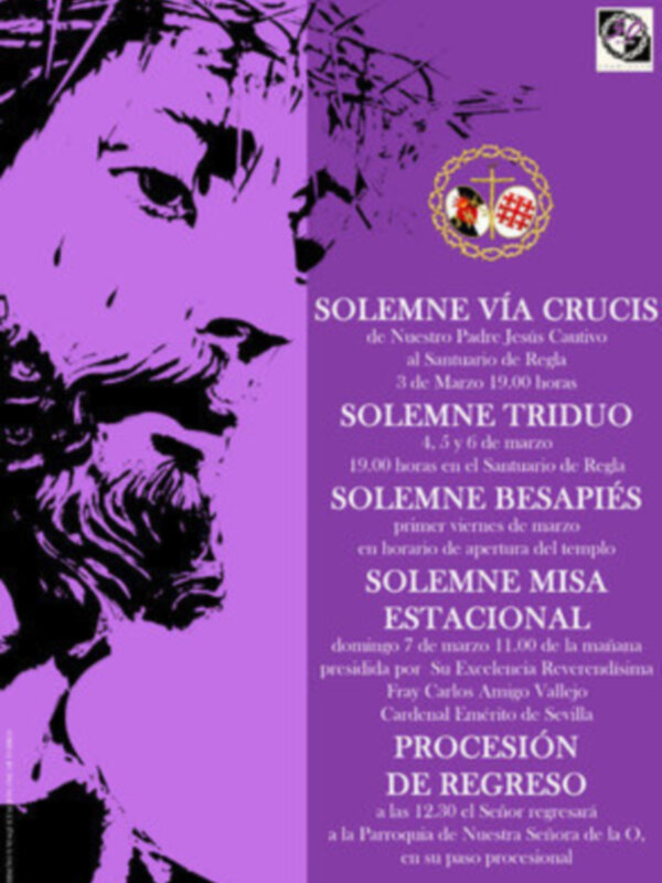 Comienza oficialmente el Cincuentenario de la Hermandad del Cautivo de  Chipiona