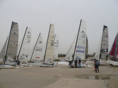 Celebrada en Chipiona la I Regata Internacional de Catamaranes
