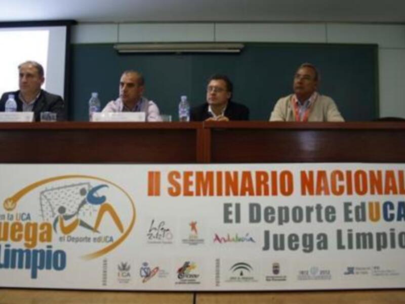 Finaliza con éxito la segunda edición del Seminario Nacional El deporte edUCA, Juega Limpio