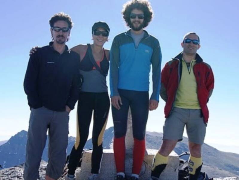 El montañero sevillano Tony raigón pelos a por la cumbre del Cho Oyu