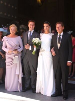 Boda en Sevilla de la hija del rejoneador Rafael Peralta