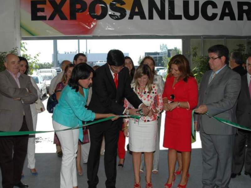 La Mancomunidad y el ayuntamiento de Sanlúcar comparten stand en la II edición de Exposanlúcar 2010