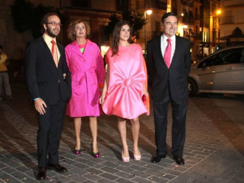 Boda en Sevilla de la nieta de la marquesa de la motilla, sobrina de Matilde Solís