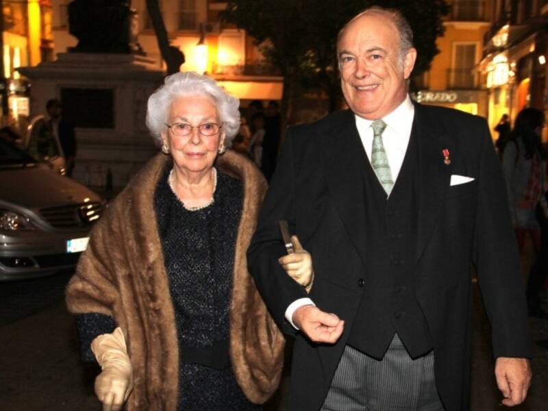 Boda en Sevilla de la nieta de la marquesa de la motilla, sobrina de Matilde Solís