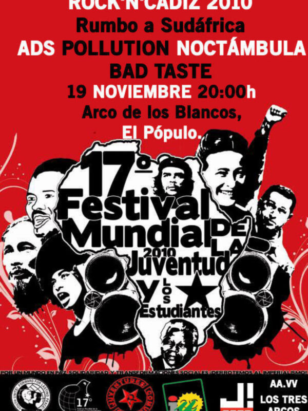 Presentado el III festival Rockn'Cádiz 2010 ¡Rumbo a Sudáfrica!