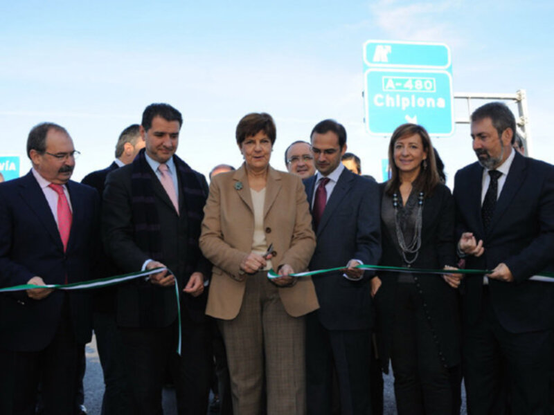 La Junta pone en servicio el nuevo enlace de la A-480 con la A-471 