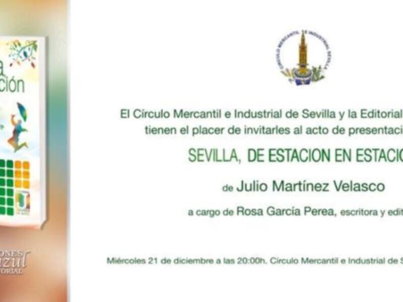 Presentación del libro "Sevilla de Estación en Estación"