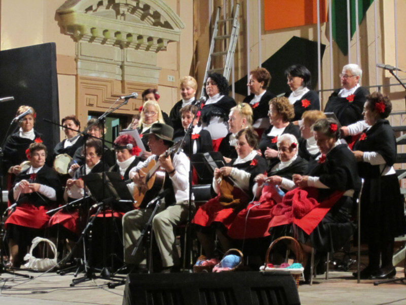 Las Marías de la tercera edad de Chipiona 2º premio en el concurso de villancicos de Sanlúcar 