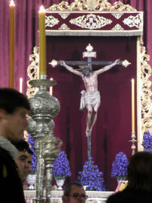 Galería del Altar de Quinario en Honor al Cristo de Burgo de la ciudad de Sevilla