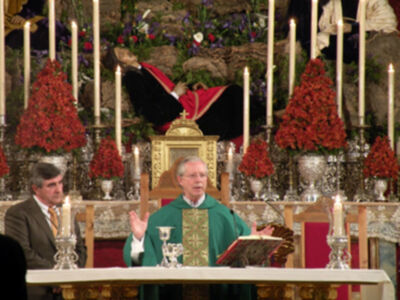 Galería del Altar y Solemne Quinario en honor de Ntro. Sr Jesucristo Orando en el Huerto de la Hermandad de Monte-Sión
