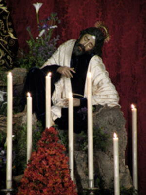 Galería del Altar y Solemne Quinario en honor de Ntro. Sr Jesucristo Orando en el Huerto de la Hermandad de Monte-Sión