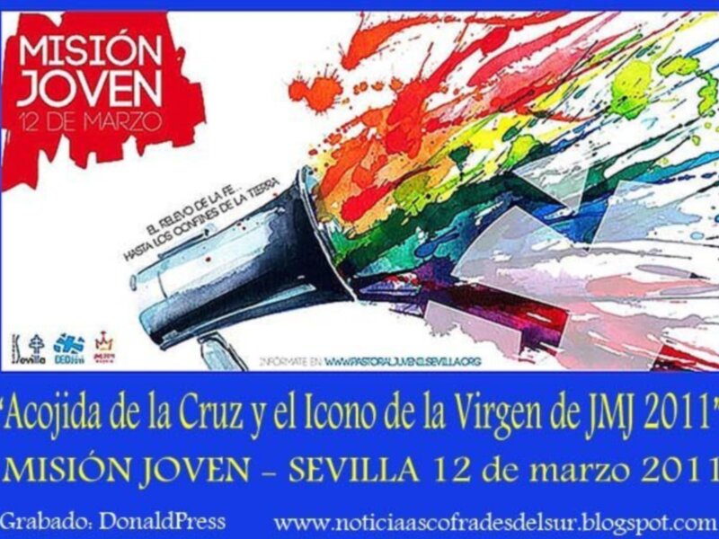 El próximo sábado 12 de marzo "Acogida de la Cruz y el Icono de la Virgen" de JMJ 2011.