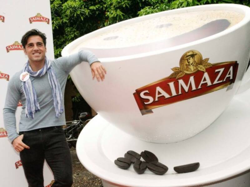 Saimaza y David Bustamante: la mejor forma de empezar el día