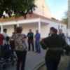 Miembros de la coalición Partido Andalucista y Compromiso con Lora se reúnen con los vecinos de la pedanía de Setefilla   