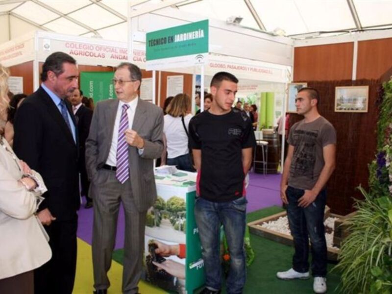 Carlos Herrera inaugura Floraurbana 2011, la feria medioambiental más importante de Andalucía 
