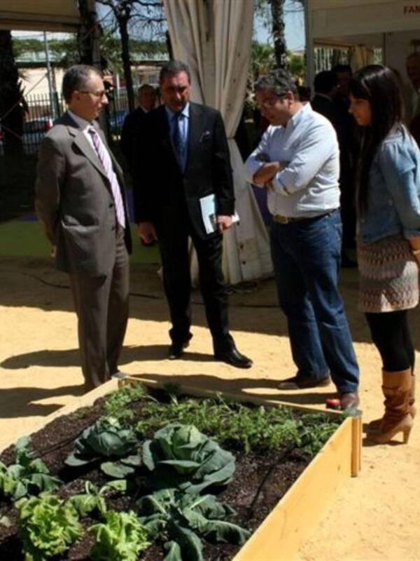 Carlos Herrera inaugura Floraurbana 2011, la feria medioambiental más importante de Andalucía 