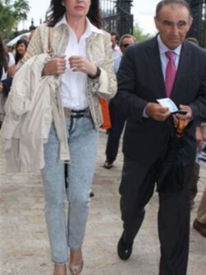 Muchas caras conocidas en la feria de Sevilla 