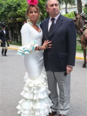 Muchas caras conocidas en la feria de Sevilla 