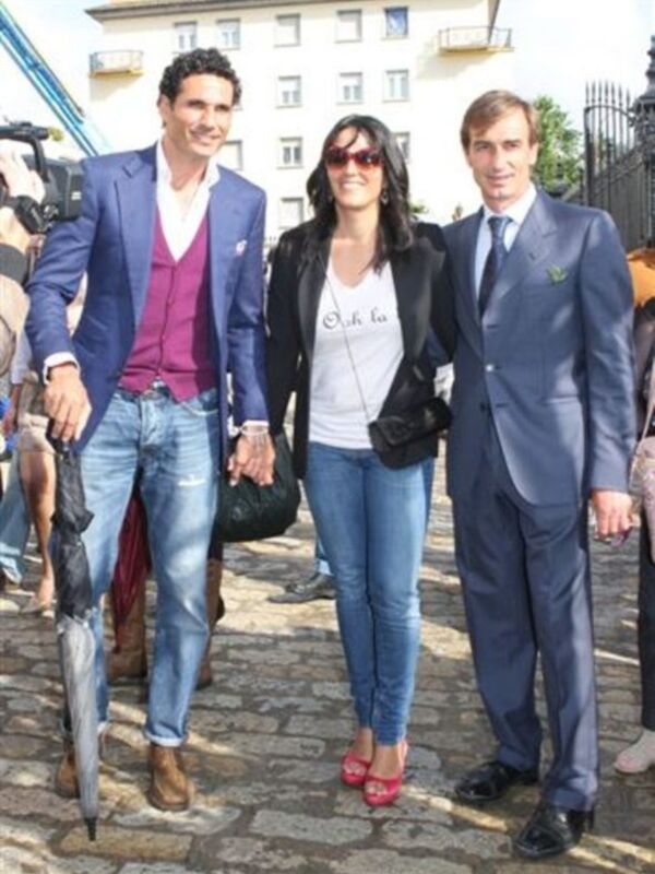 Muchas caras conocidas en la feria de Sevilla