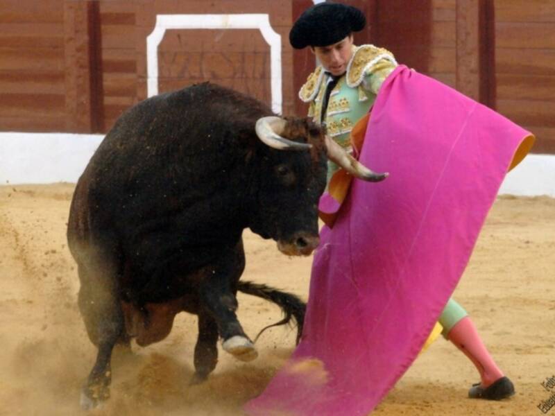Salvador Vega, a hombros en la primera de Osuna
