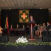 Emotiva ceremonia de entrega de los Títulos de Hijos Predilectos de Lora del Río a Gracia Montes y Rogelio Reyes