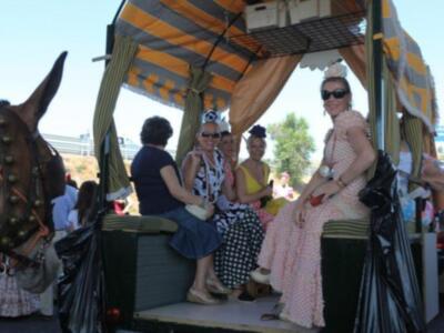 Rocío 2011, Salida de la hermandad de Triana de Sevilla.