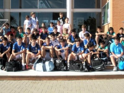 Balonmano: Las selecciones sevillanas realizan una convivencia en Lepe