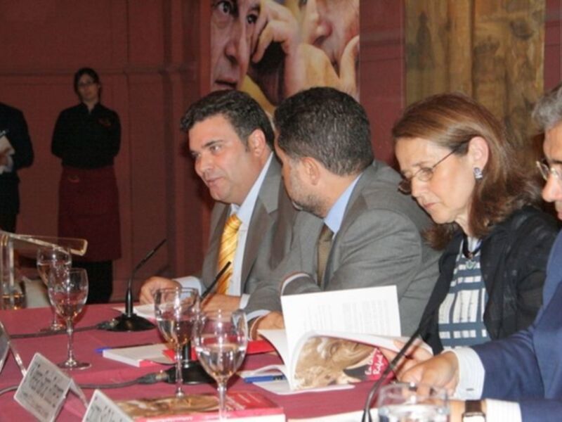 Juan Manuel Rodríguez en el homenaje a Álvarez Colunga en Sevilla