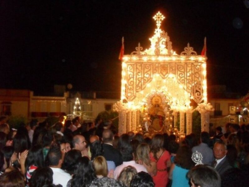La Patrona de Carrión se trasladó a la Parroquia&#8207;