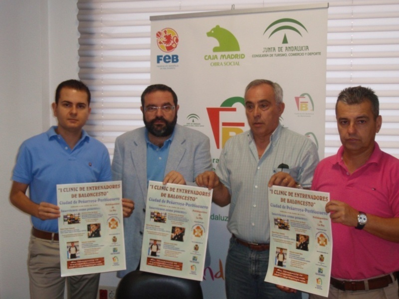 Presentado el clínic de entrenadores de baloncesto Peñarroya Pueblonuevo